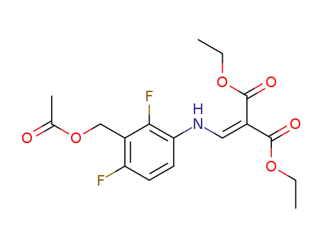 diethyl 2-(3-acetoxymethyl-2,4-difluoroanilino)methylenemalonate