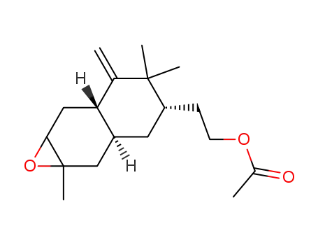 (3S,4aS,6RS,7RS,8aS)-3-acetoxyethyl-6,7-epoxy-2,2,6-trimethyl-1-methylene-1,2,3,4,4a,5,6,7,8,8a-decahydronaphthalene