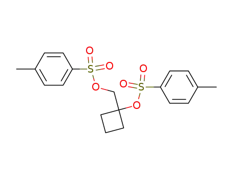 1-<(4-methylbenzenesulfonyl)oxy>cyclobutanemethanol 4-methylbenzenesulfonate