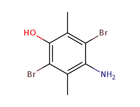 4-amino-2,5-dibromo-3,6-dimethyl-phenol