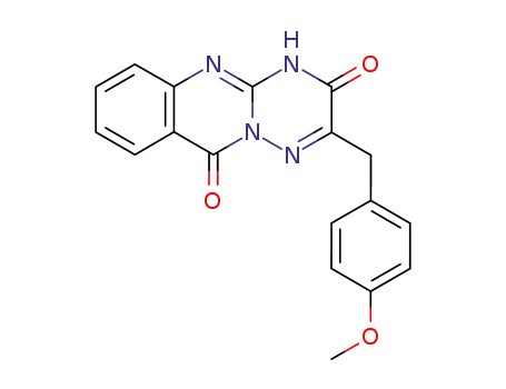 3-(4-Methoxy-benzyl)-1H-1,4,4a,9-tetraaza-anthracene-2,10-dione