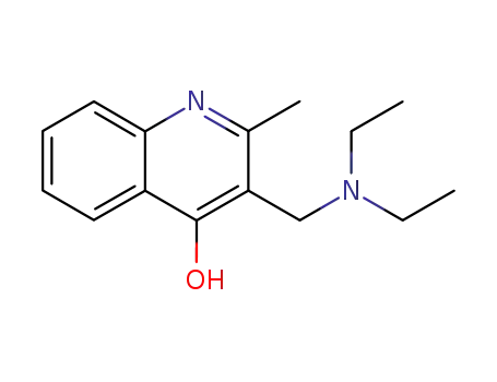 Molecular Structure of 10299-17-9 (3-[(diethylamino)methyl]-2-methylquinolin-4(1H)-one)