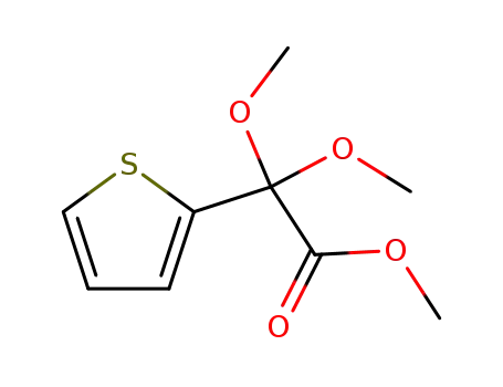 Dimethoxy-thiophen-2-yl-acetic acid methyl ester