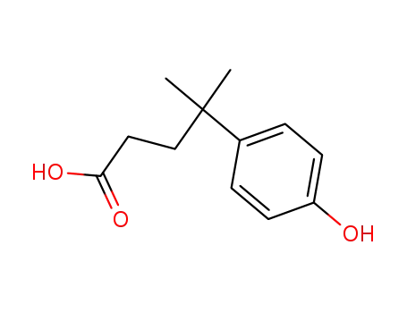 4-(4-Hydroxyphenyl)-4-methylpentanoic acid