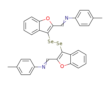 Bis(2-benzo<b>furylidene(p-methylphenylamino))-3,3-Diselenide