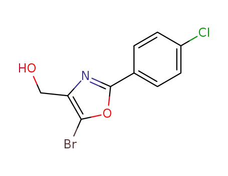 [5-bromo-2-(4-chloro-phenyl)-oxazol-4-yl]-methanol
