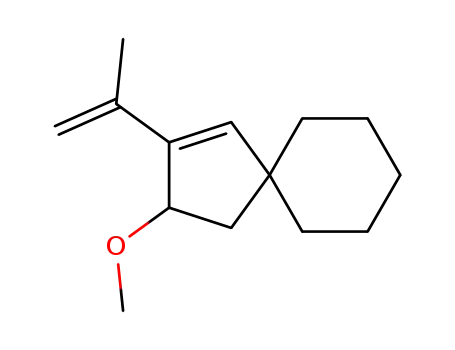 Spiro[4.5]dec-1-ene, 3-methoxy-2-(1-methylethenyl)-