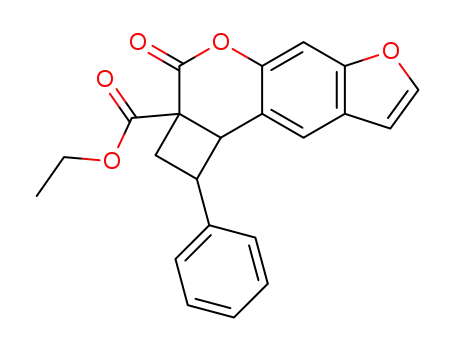 3-Oxo-1-phenyl-1,9b-dihydro-2H-4,6-dioxa-cyclobuta[a]cyclopenta[g]naphthalene-2a-carboxylic acid ethyl ester