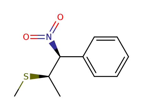 anti-2-(methylthio)-1-nitro-1-phenylpropane