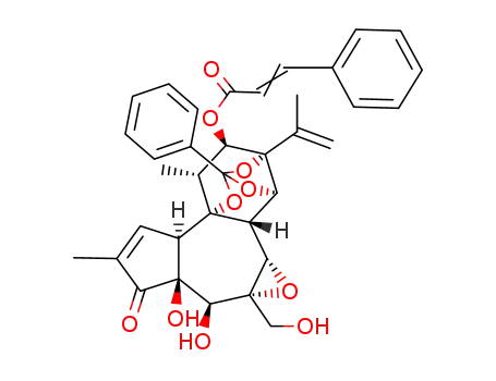 Molecular Structure of 94482-56-1 (THYMELEATOXIN)