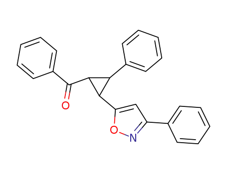 Methanone, phenyl[2-phenyl-3-(3-phenyl-5-isoxazolyl)cyclopropyl]-