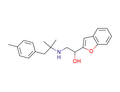 N-[2-(4-methylphenyl)-1,1-dimethylethyl]-2-(2-benzofuranyl)-2-hydroxyethanamine