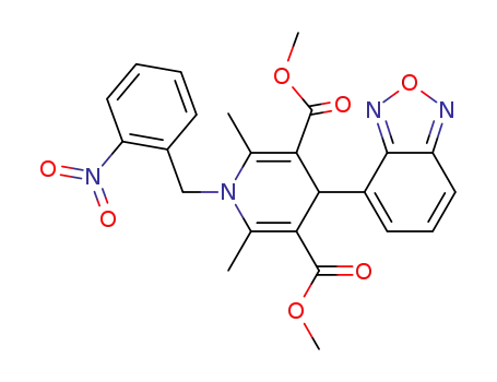 methyl 4-(2,1,3-benzoxadiazol-4-yl)-2,6-dimethyl-1-(2-nitrobenzyl)-1,4-dihydropyridine-3,5-dicarboxylate