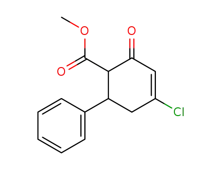 methyl 4-chloro-6-phenyl-3-cyclohexen-2-one-1-carboxylate