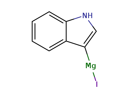 Molecular Structure of 102720-24-1 (Magnesium, 1H-indol-3-yliodo-)