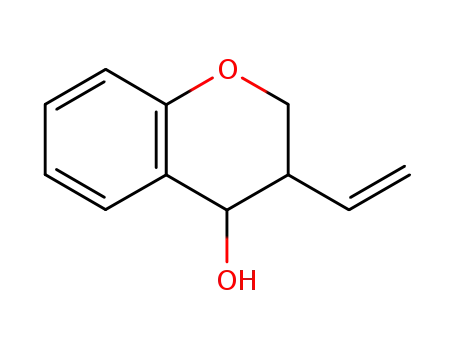 Molecular Structure of 132637-85-5 (2H-1-Benzopyran-4-ol, 3-ethenyl-3,4-dihydro-, (3R,4S)-rel-)