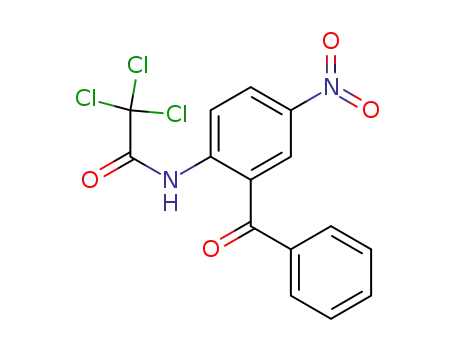 Acetamide, N-(2-benzoyl-4-nitrophenyl)-2,2,2-trichloro-