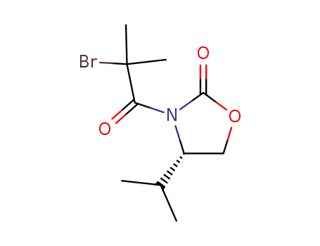 (S)-3-(2-bromo-2-methylpropanoyl)-4-isopropyloxazolidin-2-one