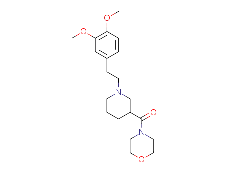 4-[1-(3,4-dimethoxy-phenethyl)-piperidine-3-carbonyl]-morpholine