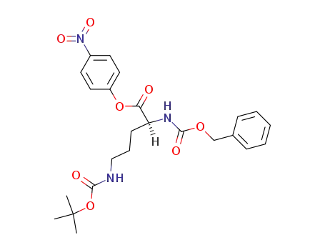 N<sup>α</sup>-Benzyloxycarbonyl-N<sup>δ</sup>-tert.butoxycarbonyl-L-ornithin-p-nitrophenylester