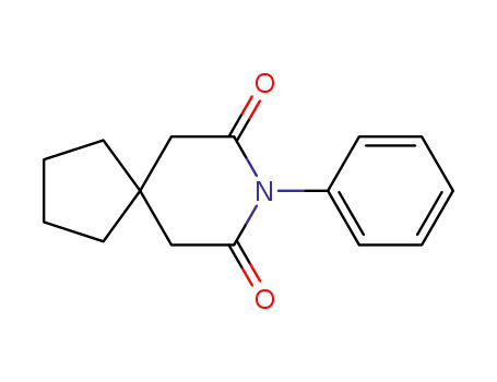 Molecular Structure of 77261-39-3 (8-PHENYL-8-AZASPIRO[4.5]DECANE-7,9-DIONE)