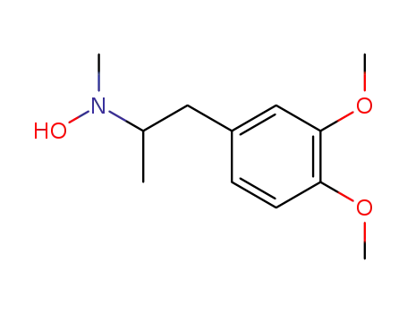 N-(1-methyl-2-(3,4-dimethoxy-phenyl)-ethyl)-N-methyl-hydroxylamine
