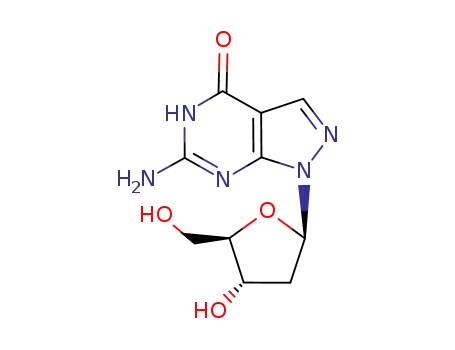 8-AZA-7-DEAZA-2'-DEOXYGUANOSINE
