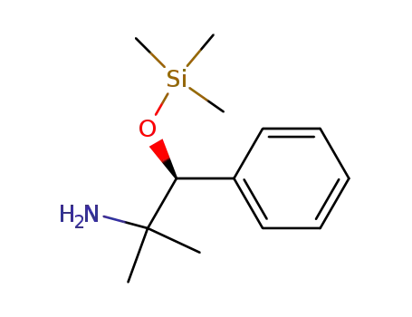 2-methyl-1-phenyl-1-(trimethylsiloxy)propan-2-amine