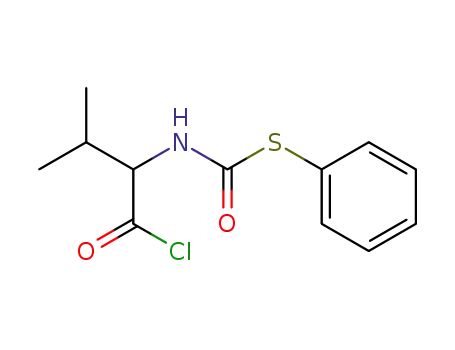 (+/-)-N-<Phenyl-thio-carbonyl>-valin-chlorid