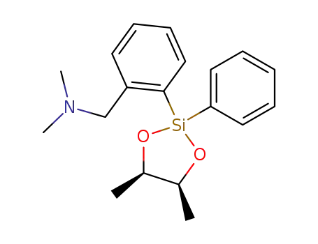 dimethyl-4,5 (dimethylaminomethyl-2 phenyl)-2 phenyl-2 dioxasilacyclopentane-1,3,2