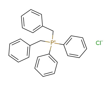 Molecular Structure of 33417-24-2 (Phosphonium, diphenylbis(phenylmethyl)-, chloride)