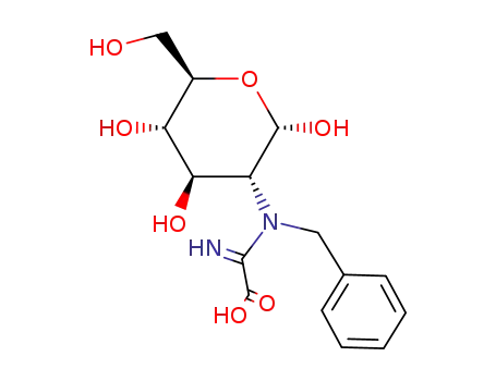Molecular Structure of 34669-92-6 ([Benzyl-((2S,3R,4R,5S,6R)-2,4,5-trihydroxy-6-hydroxymethyl-tetrahydro-pyran-3-yl)-amino]-imino-acetic acid)