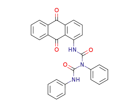 Imidodicarbonic diamide,
N-(9,10-dihydro-9,10-dioxo-1-anthracenyl)-N',2-diphenyl-