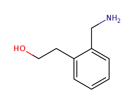 Molecular Structure of 125593-25-1 (Benzeneethanol, 2-(aminomethyl)- (9CI))