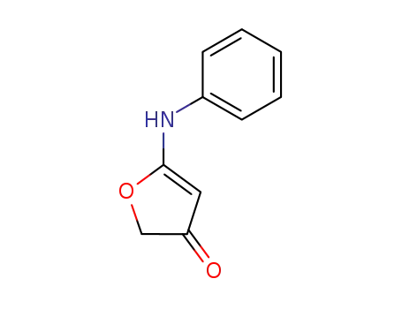 Molecular Structure of 129206-04-8 (2-anilino-4-oxo-4,5-dihydrofuran)