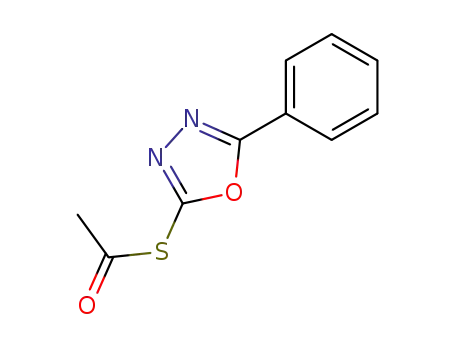 2-acetylsulfanyl-5-phenyl-[1,3,4]oxadiazole