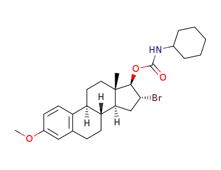 16α-Brom-17β-cyclohexylaminocarbonyloxy-oestra-1,3,5(10)-trien-3-methylether