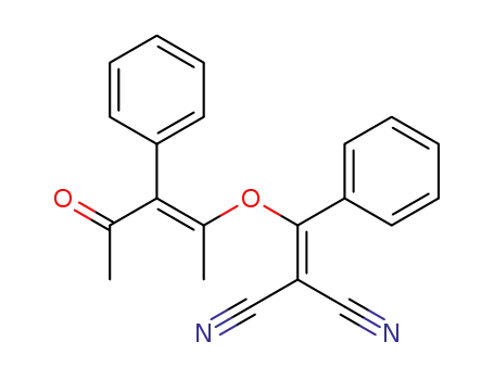 (E)-<α-(1-Methyl-3-oxo-2-phenyl-1-butenyloxy)benzyliden>propandinitril