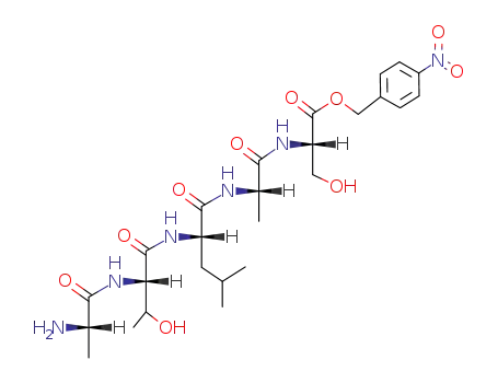 L-alanyl-L-threonyl-L-leucyl-L-alanyl-L-serine p-nitrobenzyl ester