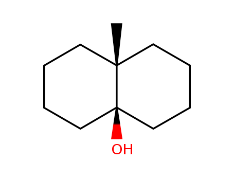 4a(2H)-Naphthalenol, octahydro-8a-methyl-, cis-