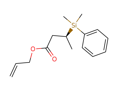 allyl (3S)-3-dimethyl(phenyl)silylbutanoate