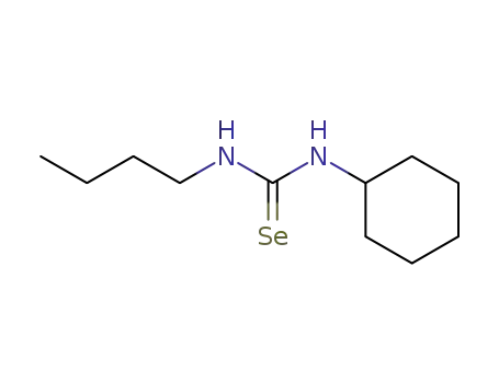 Molecular Structure of 39645-72-2 (N-n-Butyl-N'-cyclohexylselenoharnstoff)