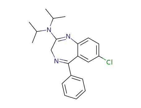 7-chloro-2-(diisopropylamino)-5-phenyl-3H-1,4-benzodiazepine