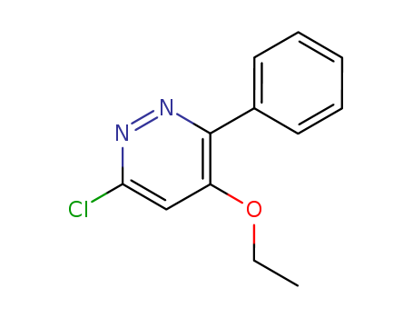 Pyridazine, 6-chloro-4-ethoxy-3-phenyl-