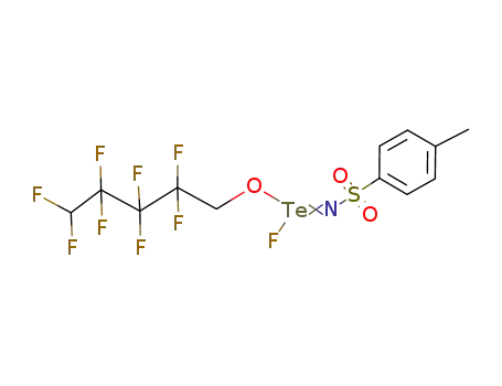C<sub>12</sub>H<sub>10</sub>F<sub>9</sub>NO<sub>3</sub>STe