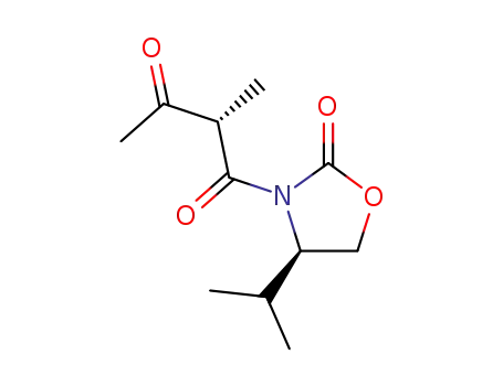 (S)-1-((R)-4-Isopropyl-2-oxo-oxazolidin-3-yl)-2-methyl-butane-1,3-dione