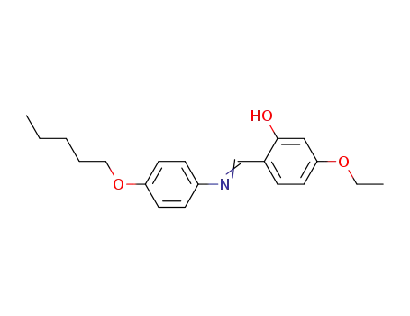 Phenol, 5-ethoxy-2-[[[4-(pentyloxy)phenyl]imino]methyl]-