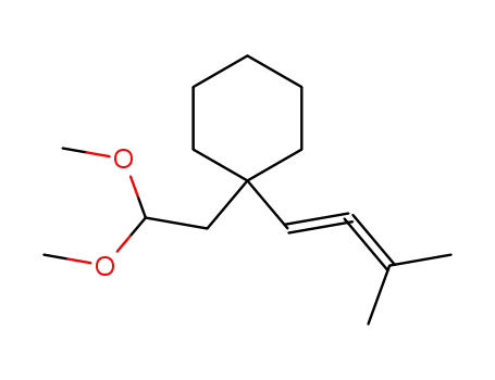 Cyclohexane, 1-(2,2-dimethoxyethyl)-1-(3-methyl-1,2-butadienyl)-