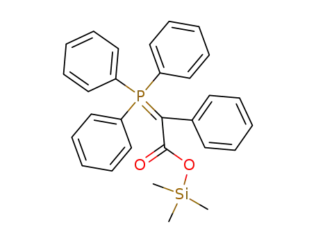 2-Phenyl-2-(triphenylphosphoranyliden)essigsaeure-trimethylsilylester