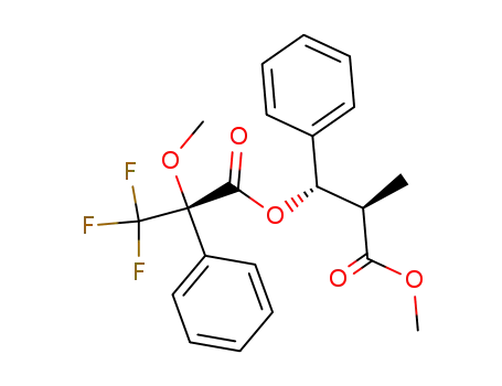 methyl (2R,3S,2'S)-3-<methoxy(trifluoromethyl)phenylacetoxy>-2-methyl-3-phenylpropionate